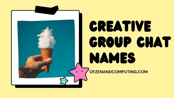 Creative Group Chat Names (2025)