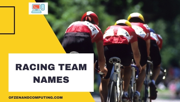 Racing Team Names Ideas (2025)