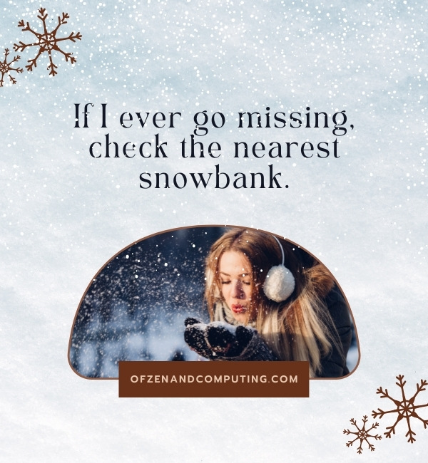 First Snow Captions For Instagram (2025)
