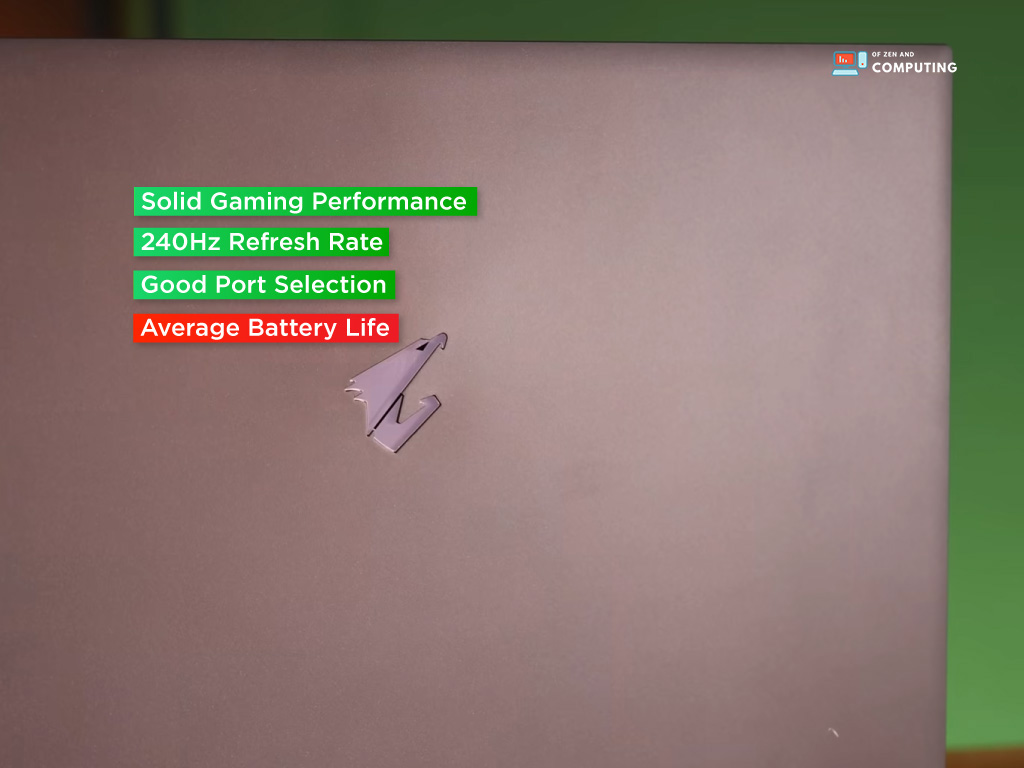 GIGABYTE AORUS 15P KD