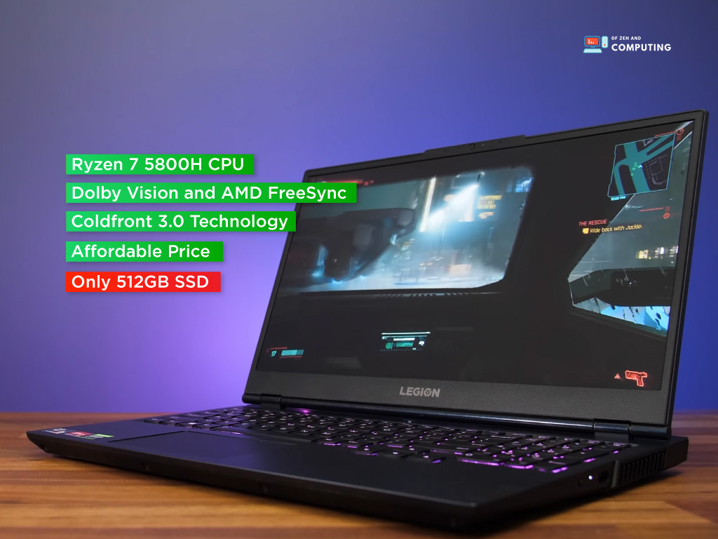 Lenovo Legion 5 Gaming laptop