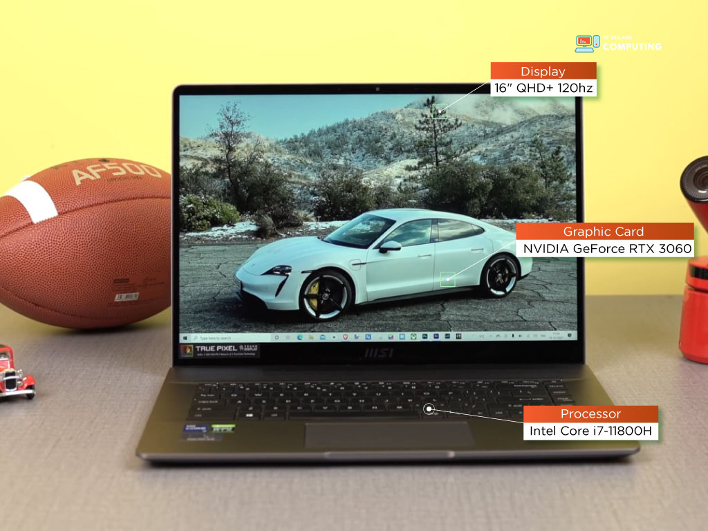 MSI Creator Z16 Professional Laptop