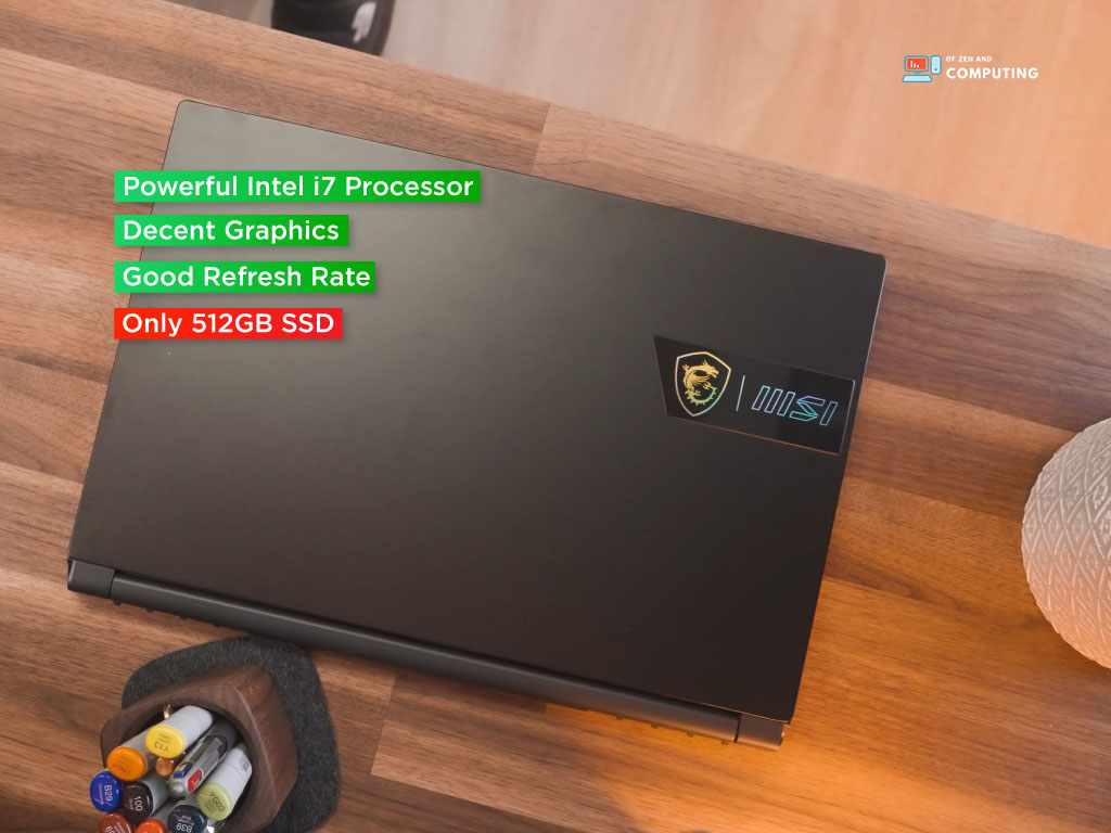 MSI Stealth 15M Gaming Laptop 1