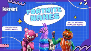 Cool Fortnite Names ([cy]) Funny, Sweaty, Good Ideas