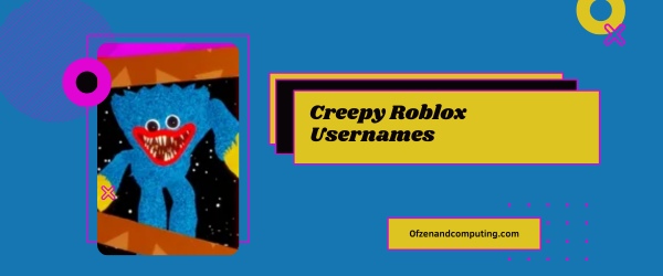 Creepy Roblox Usernames Ideas 2025 (Names)