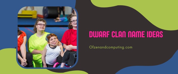 Dwarf Clan Names Ideas (2025)