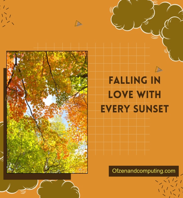 Fall Sunset Captions For Instagram (2025)