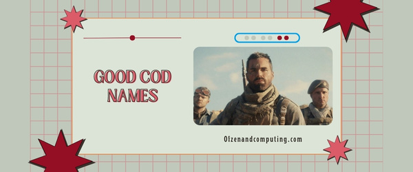 Good COD Names (2025)