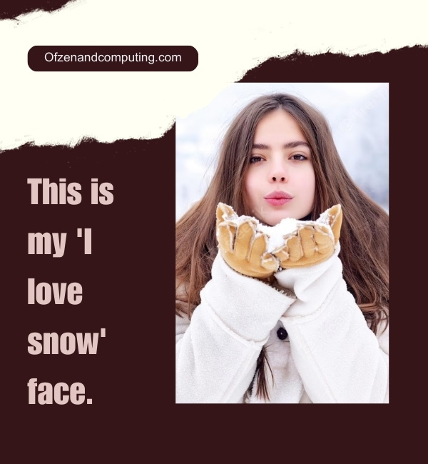 Sarcastic Snow Captions For Instagram (2025)