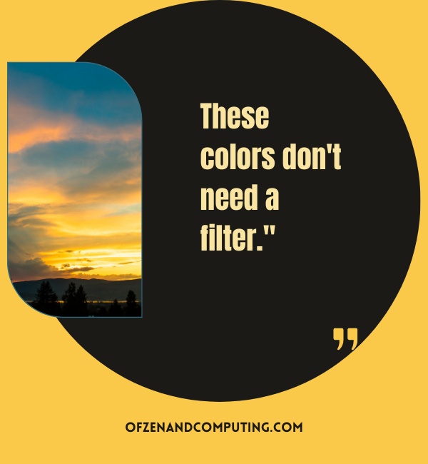 Sunset Sky Captions For Instagram (2025)