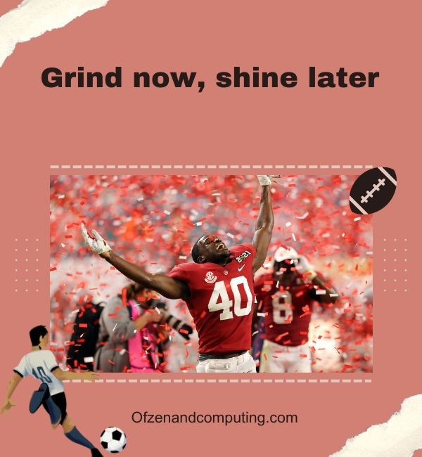 Motivation Football Captions For Instagram (2025)