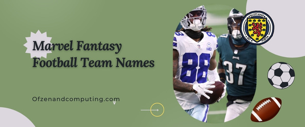 Marvel Fantasy Football Team Names
