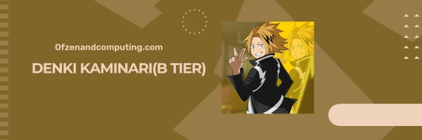 Denki Kaminari (B Tier)