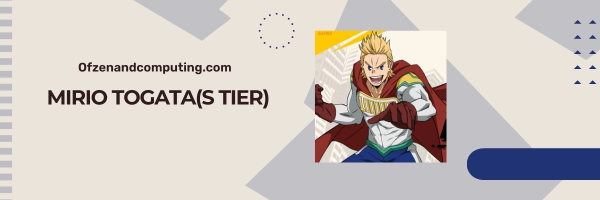 Mirio Togata (S Tier)