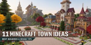 11 Minecraft Town Ideas