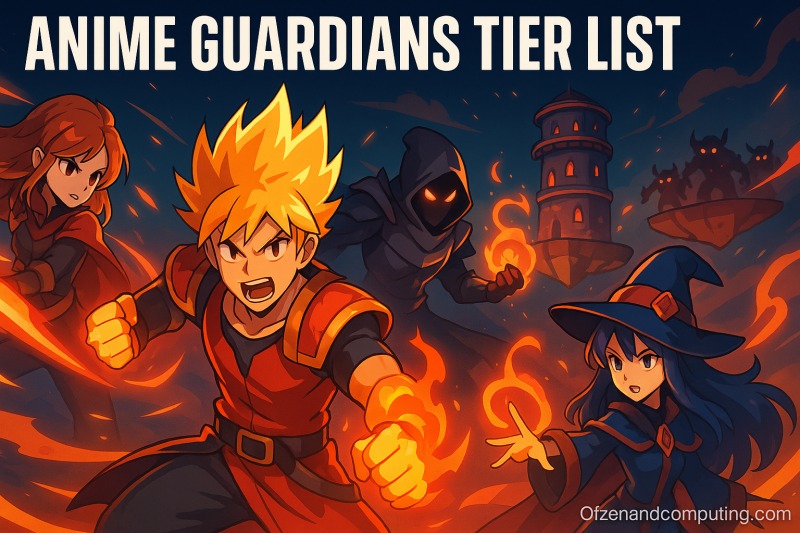 Anime Guardians Tier List (2025) OP Units Ranked (UPDATED)
