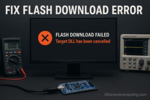 How to Fix Flash Download Failed - Target DLL Has Been Cancelled Error