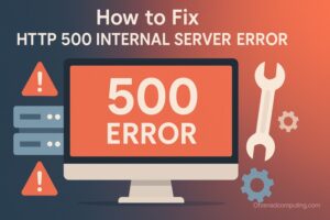 How to Fix HTTP 500 Internal Server Error