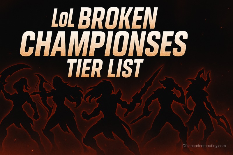 League of Legends LoL Tier List (2025) S25.12 Meta Champions