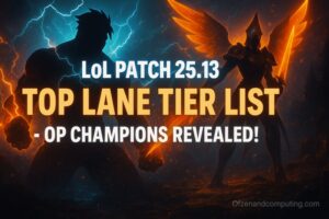 LoL Patch 25.13 Top Lane Tier List (2025) OP Champions