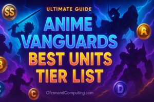 Roblox Anime Vanguards Tier List (2025) BEST Units