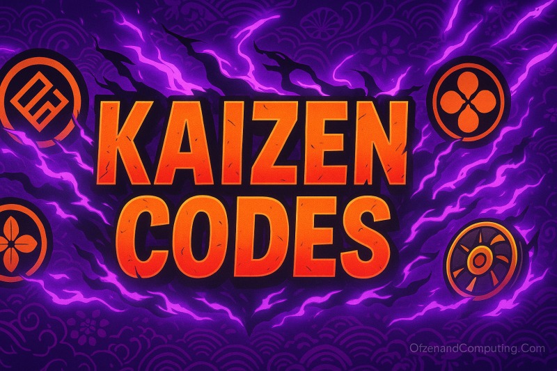 Roblox Kaizen Codes Active