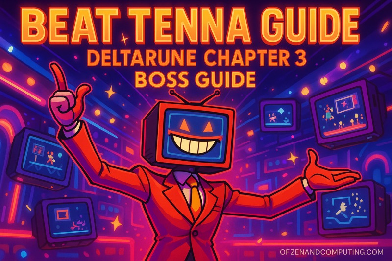 Deltarune Chapter 3 - Beat Tenna Boss Guide