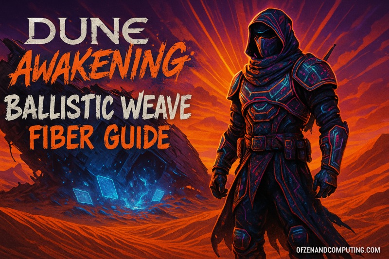 Dune Awakening: How to Get Ballistic Weave Fiber