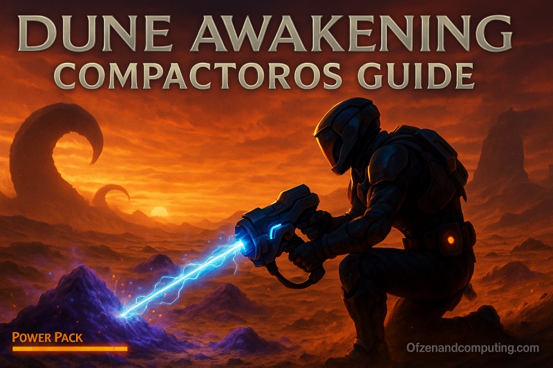 How to Craft & Use All Compactors in Dune Awakening
