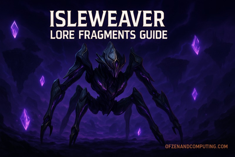 Warframe - All 15 Isleweaver Lore Fragment Locations